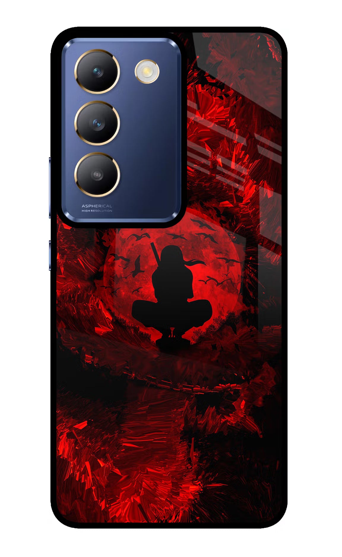 Itachi Uchiha Vivo Y200E 5G/T3 5G Glass Case