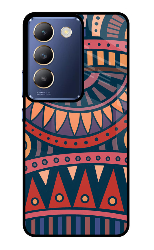 African Culture Design Vivo Y200E 5G/T3 5G Glass Case