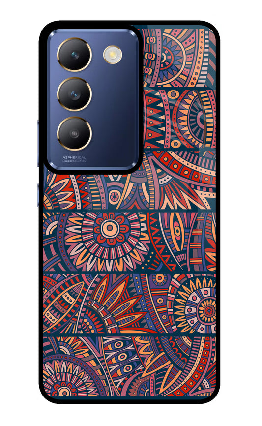 African Culture Design Vivo Y200E 5G/T3 5G Glass Case