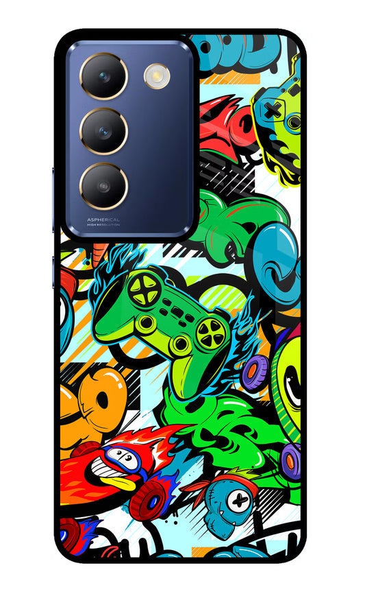 Game Doodle Vivo Y200E 5G/T3 5G Glass Case