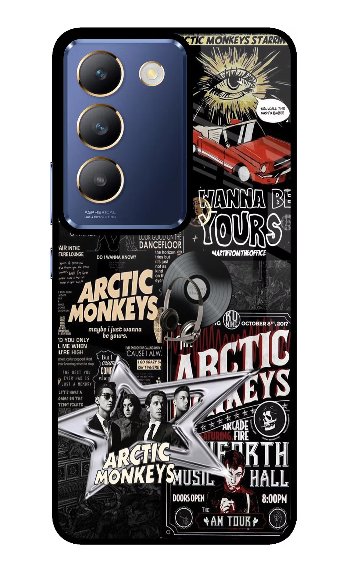 Arctic Monkeys Vivo Y200E 5G/T3 5G Glass Case