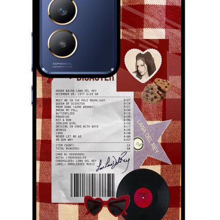 Queen of Disaster Vivo Y200E 5G/T3 5G Glass Case