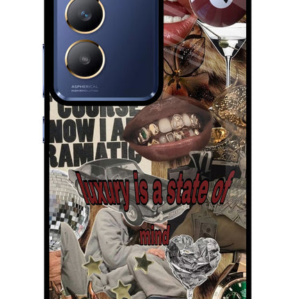 Luxury Vivo Y200E 5G/T3 5G Glass Case