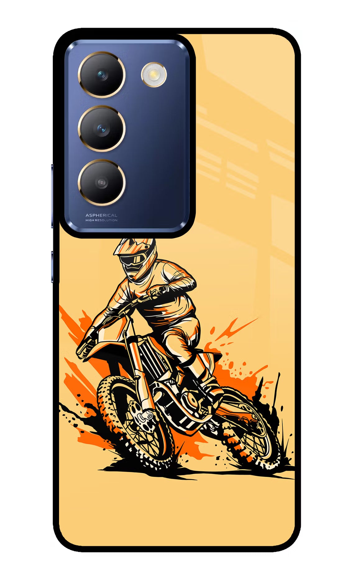 Off-Road Fury Vivo Y200E 5G/T3 5G Glass Case