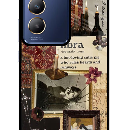 Libra Zodiac Vivo Y200E 5G/T3 5G Glass Case