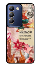 Sagittarius Zodiac Vivo Y200E 5G/T3 5G Glass Case