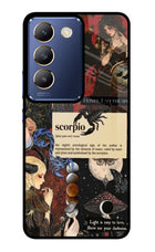 Scorpio Zodiac Vivo Y200E 5G/T3 5G Glass Case