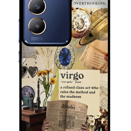 Virgo Zodiac Vivo Y200E 5G/T3 5G Glass Case