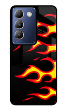 Side Sweep Flames Vivo Y200E 5G/T3 5G Glass Case