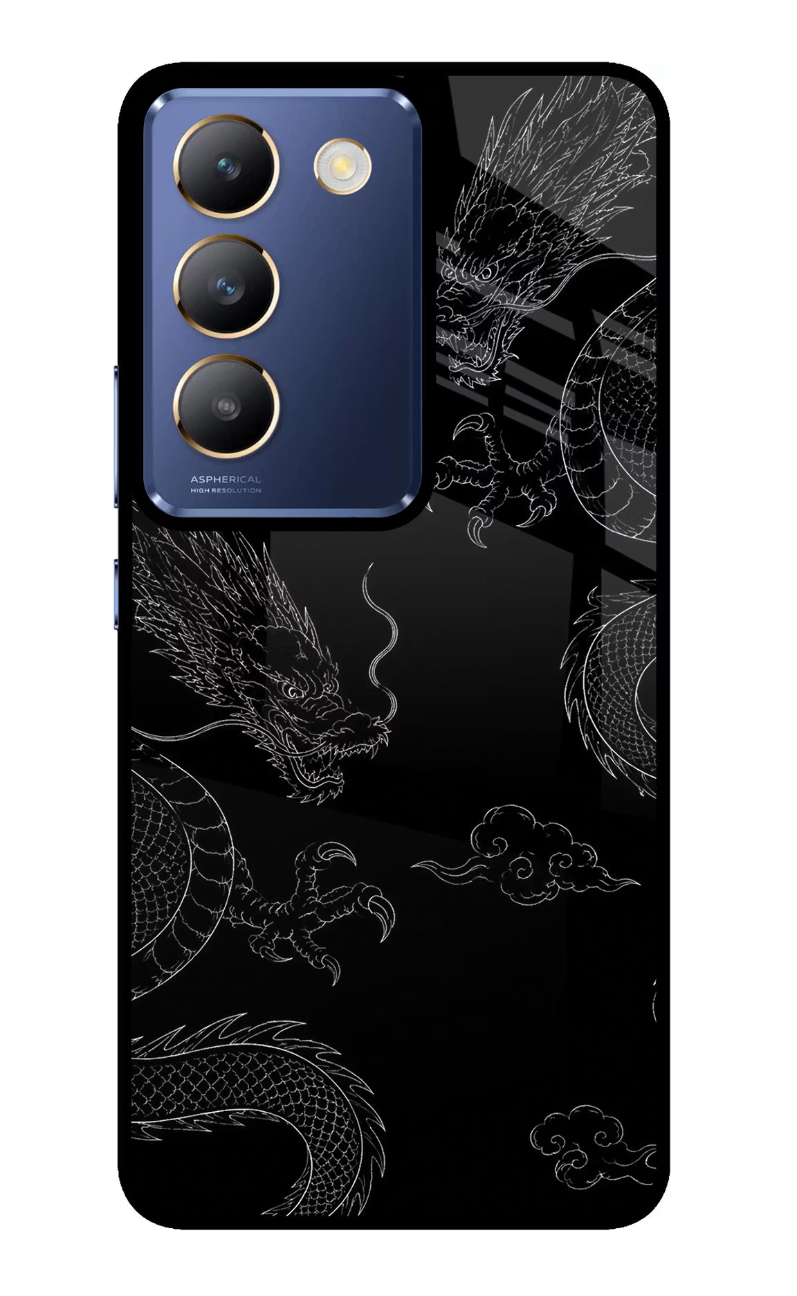 Twin Dragons Vivo Y200E 5G/T3 5G Glass Case