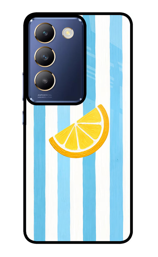 Summer Lemon Vivo Y200E 5G/T3 5G Glass Case