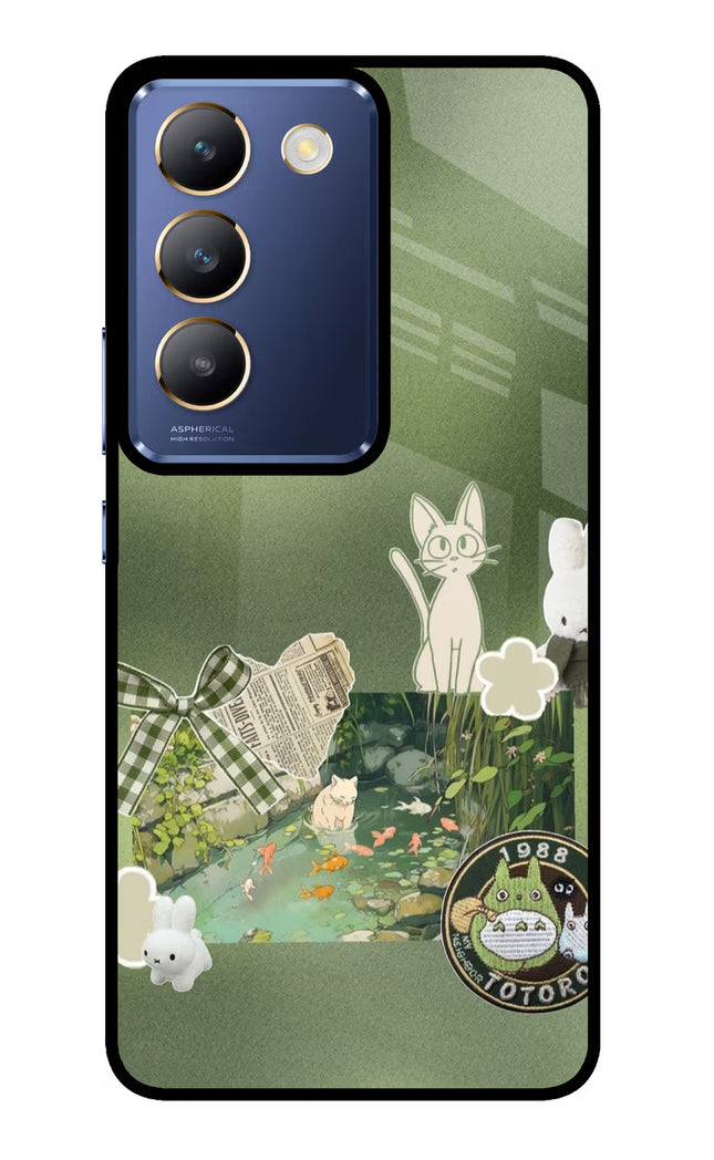 Aesthetic anime Vivo Y200E 5G/T3 5G Glass Case