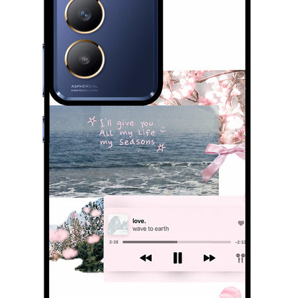 Wave to earth Vivo Y200E 5G/T3 5G Glass Case