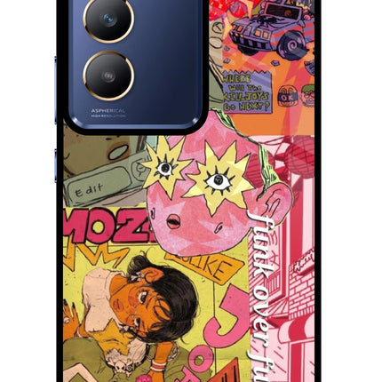 Funkover Vivo Y200E 5G/T3 5G Glass Case