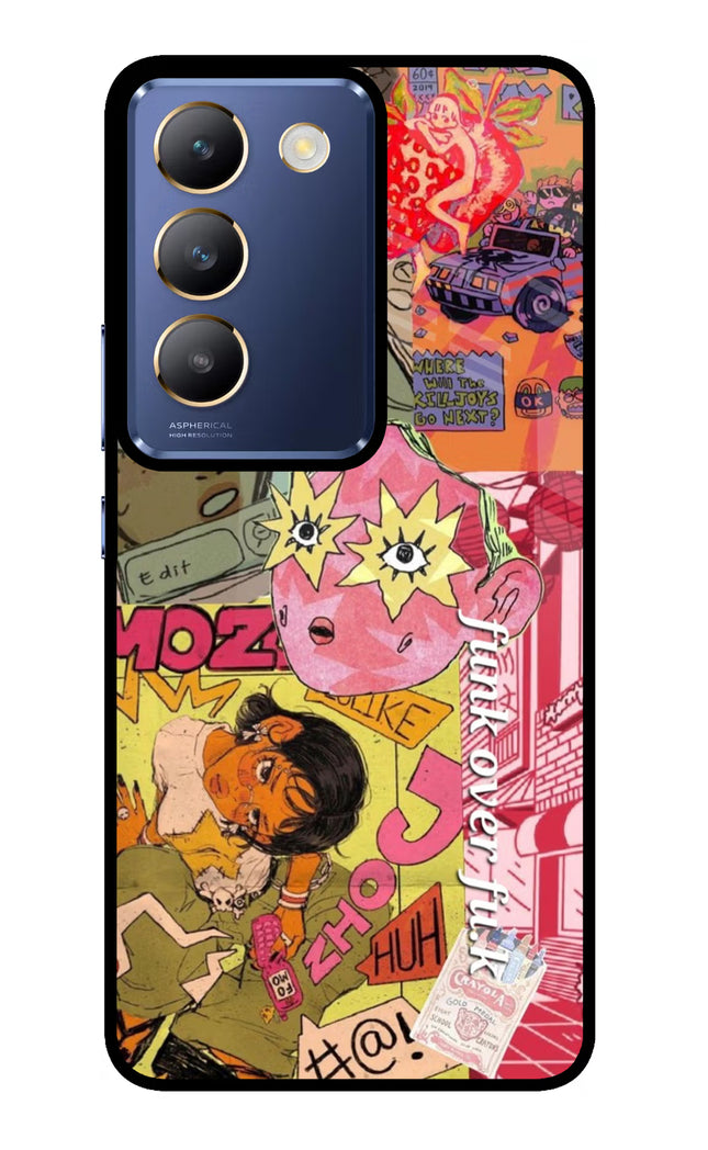 Funkover Vivo Y200E 5G/T3 5G Glass Case