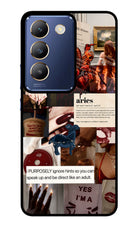 Zodiac Aries Vivo Y200E 5G/T3 5G Glass Case