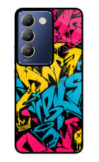 Graffiti Vibe Vivo Y200E 5G/T3 5G Glass Case