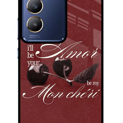 Velvet Cherry Vivo Y200E 5G/T3 5G Glass Case