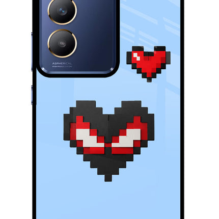 Peter Heart Vivo Y200E 5G/T3 5G Glass Case
