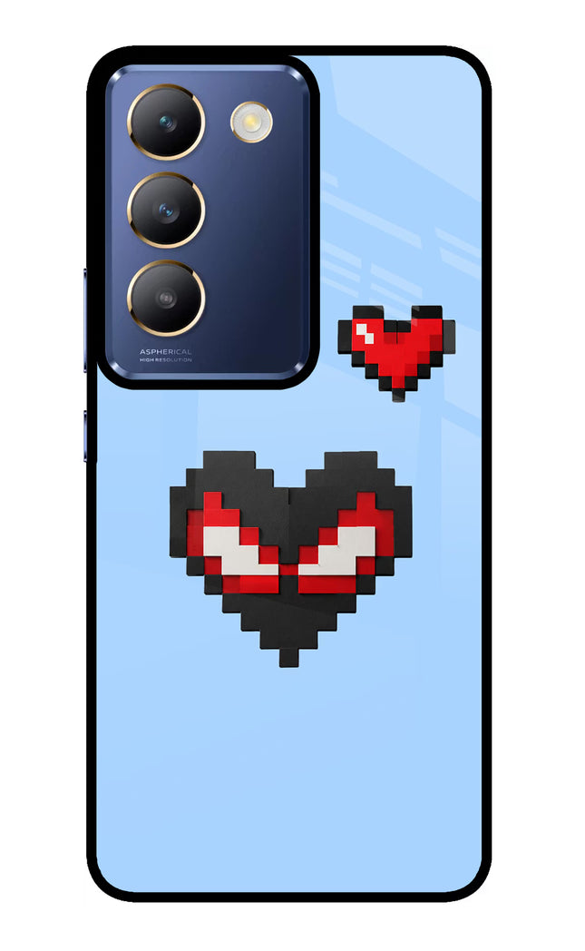Peter Heart Vivo Y200E 5G/T3 5G Glass Case