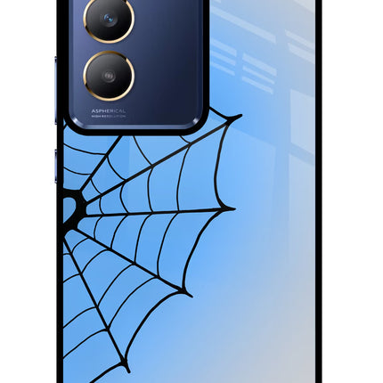 Blue Web Vivo Y200E 5G/T3 5G Glass Case