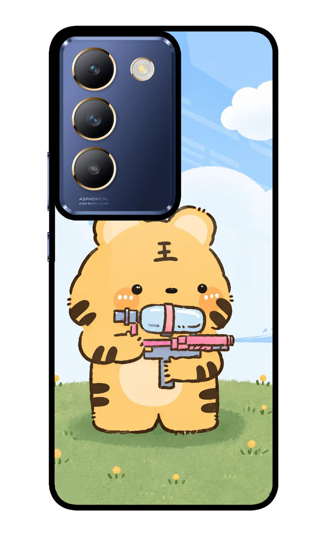Tiger Treat Vivo Y200E 5G/T3 5G Glass Case