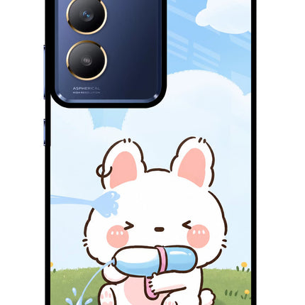 Bunny Treat Vivo Y200E 5G/T3 5G Glass Case
