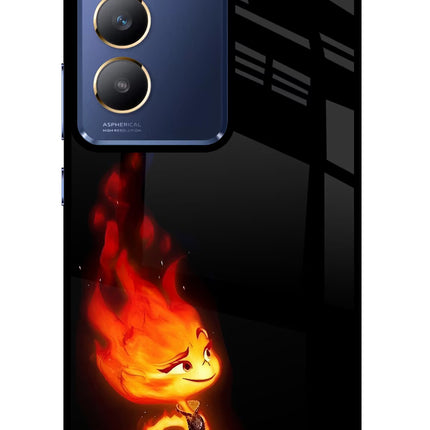 Ember Flame Vivo Y200E 5G/T3 5G Glass Case