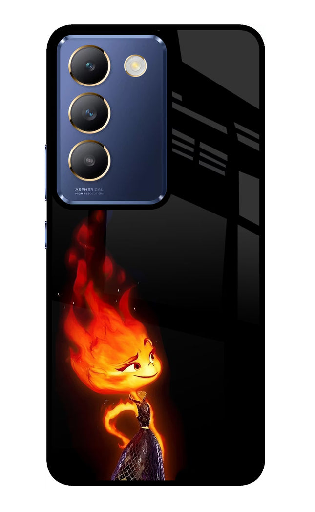 Ember Flame Vivo Y200E 5G/T3 5G Glass Case