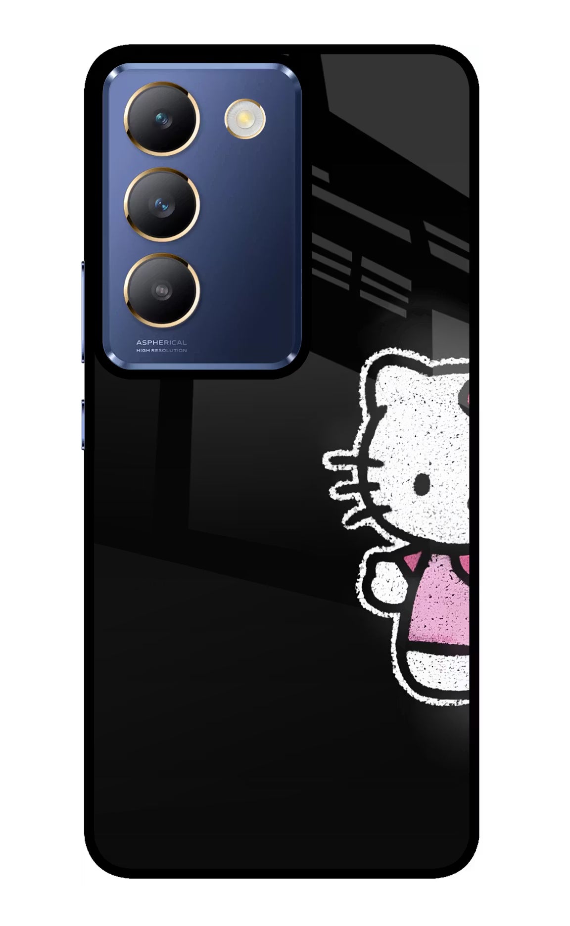 Kitty Charm Vivo Y200E 5G/T3 5G Glass Case