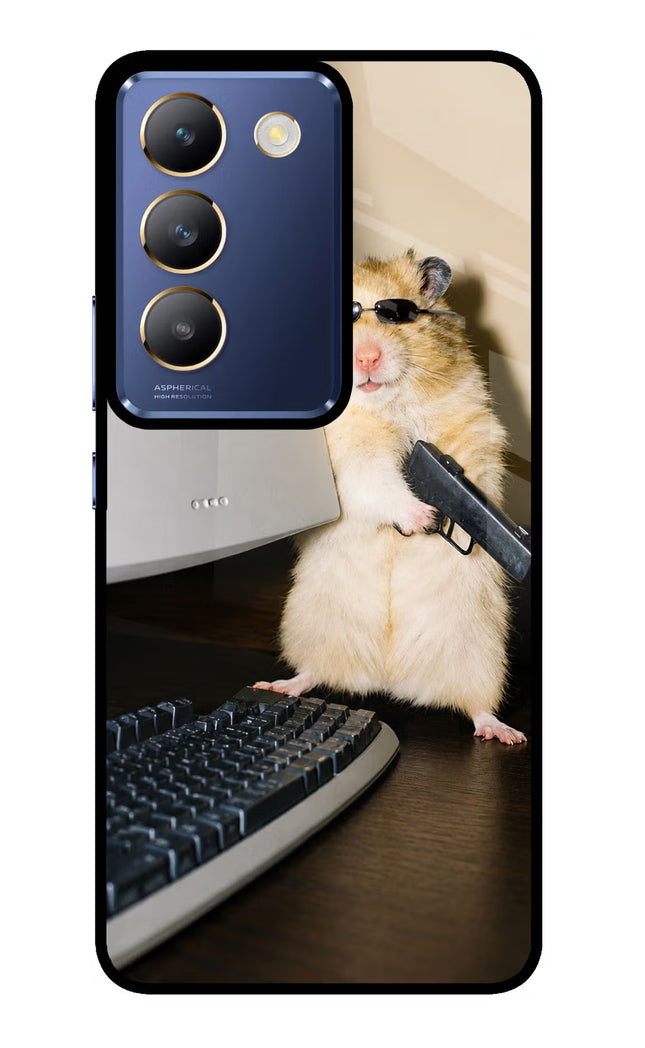 Hacker Hamster Vivo Y200E 5G/T3 5G Glass Case