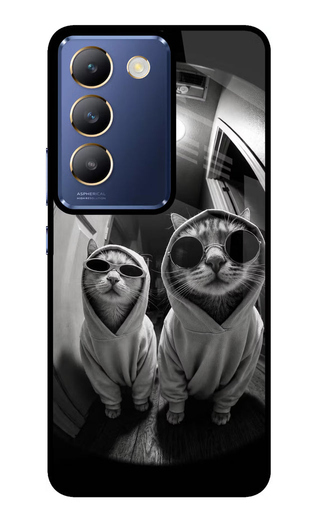 Hood Cats Vivo Y200E 5G/T3 5G Glass Case