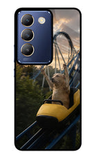 Rollercoaster Dog Vivo Y200E 5G/T3 5G Glass Case