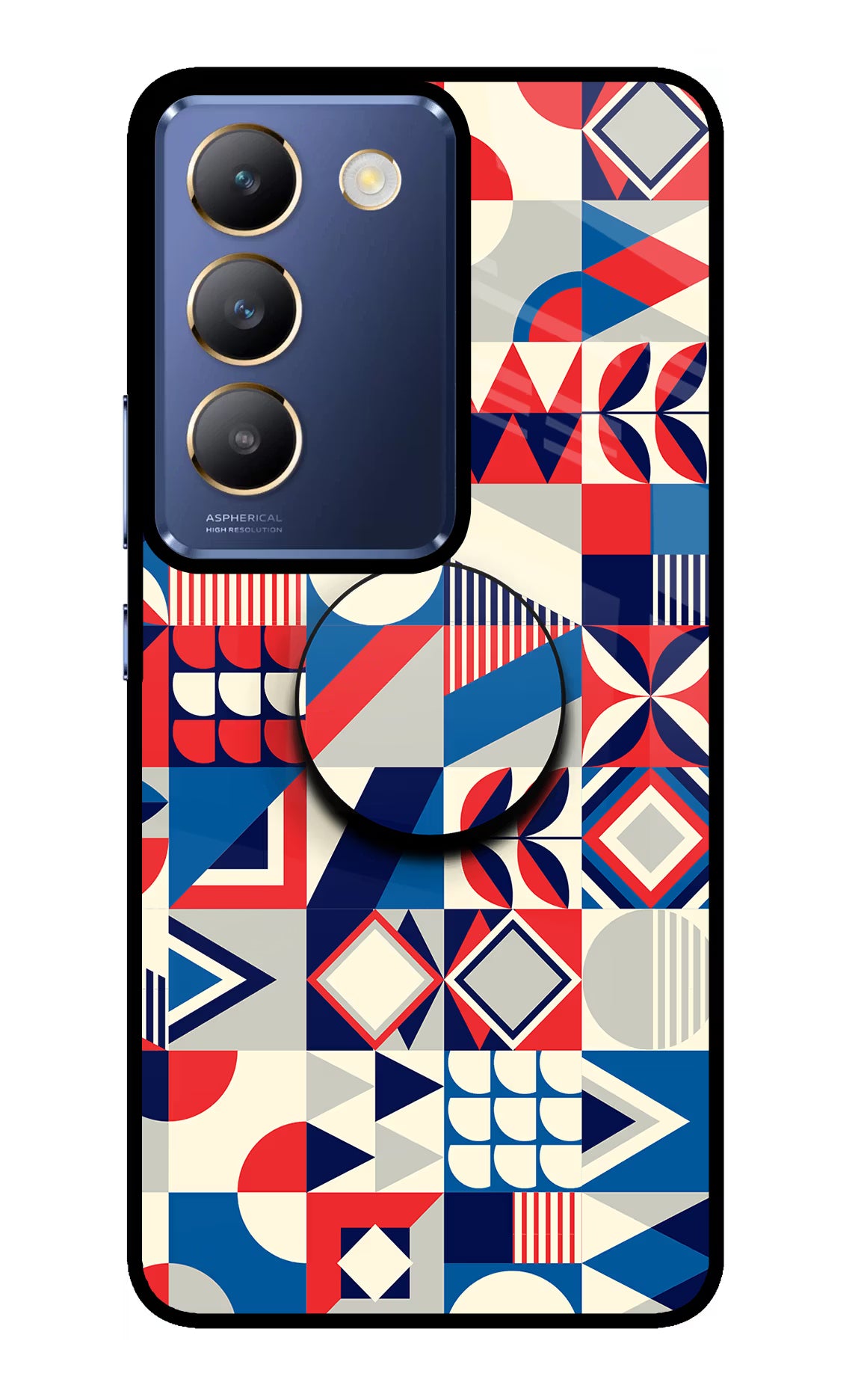 Colorful Pattern Vivo Y200E 5G/T3 5G Pop Case by Casekaro