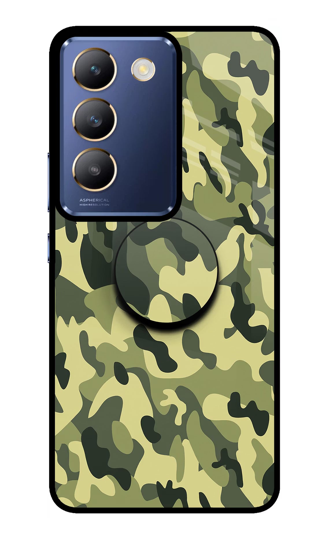 Camouflage Vivo Y200E 5G/T3 5G Pop Case by Casekaro