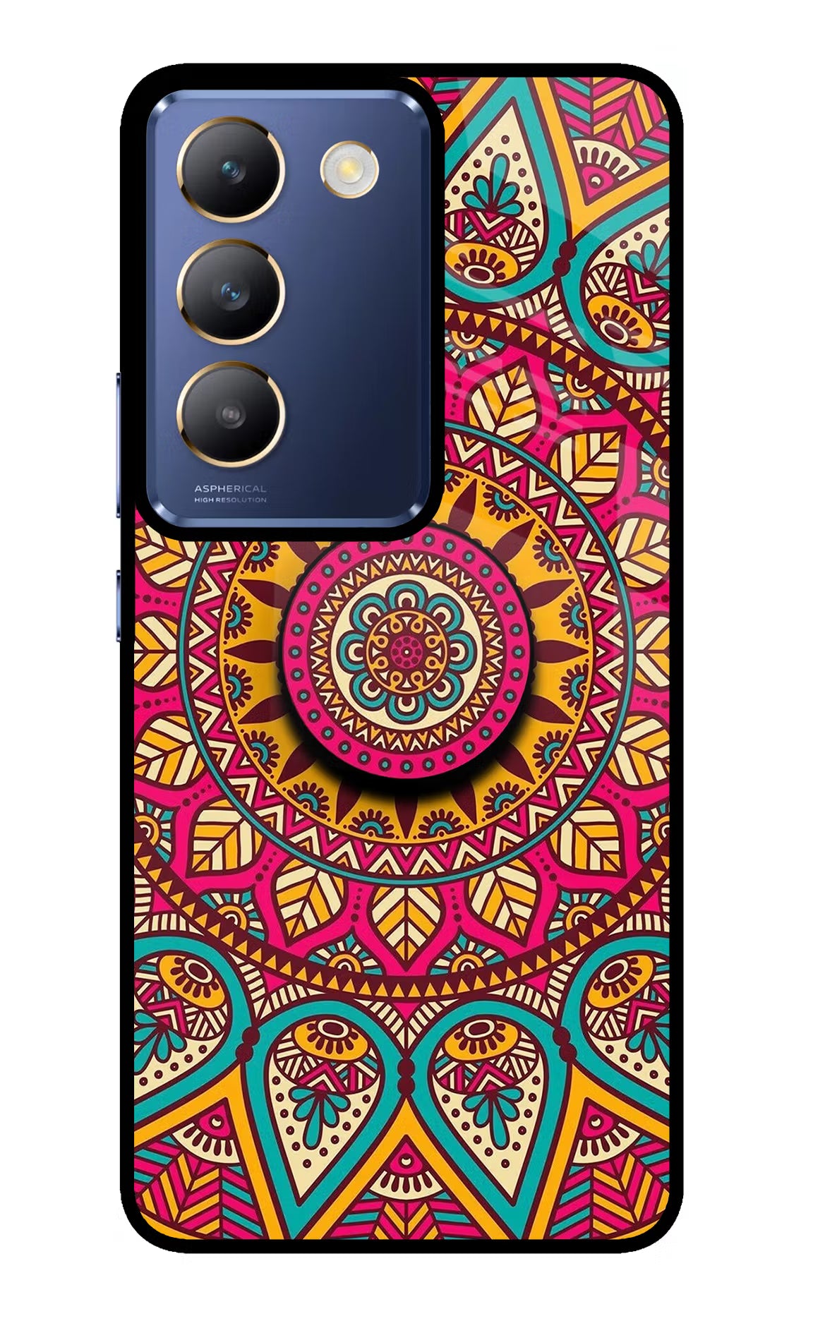 Mandala Vivo Y200E 5G/T3 5G Pop Case by Casekaro
