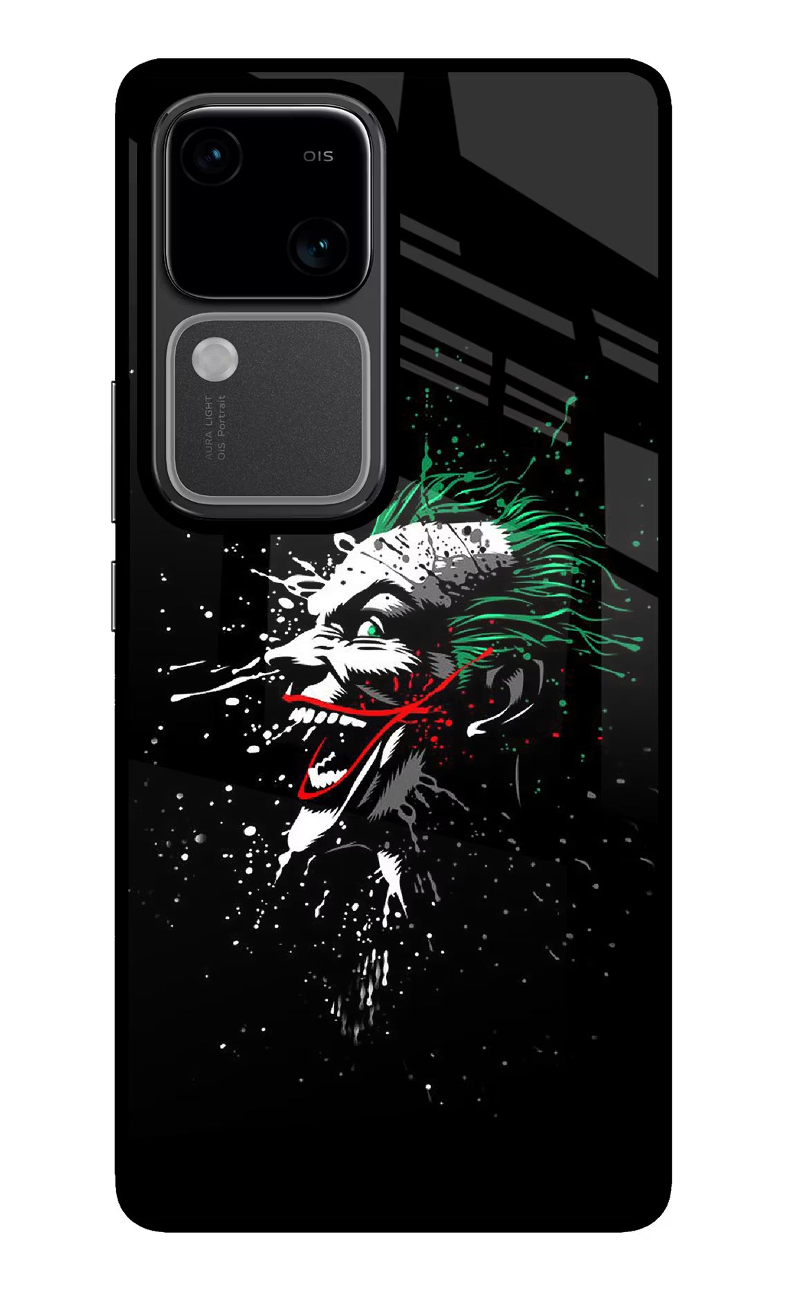 Joker Vivo V30 5G Glass Case Back Cover by Casekaro