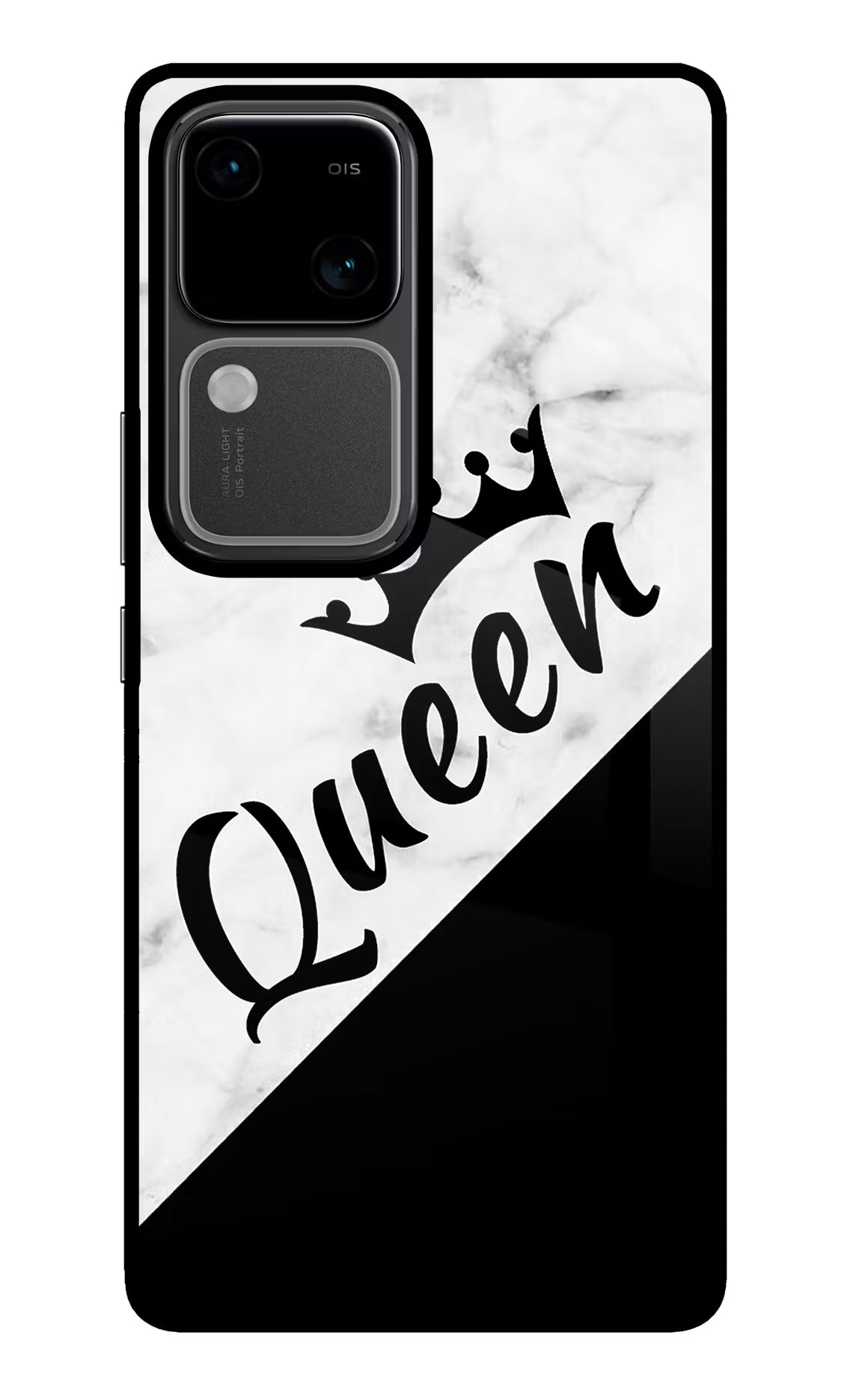 Queen Vivo V30 5G Glass Case