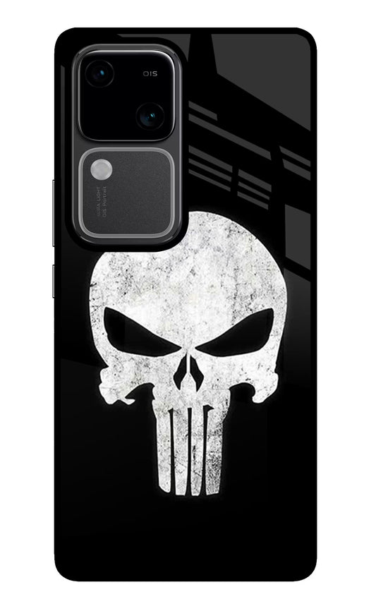 Punisher Skull Vivo V30 5G Glass Case