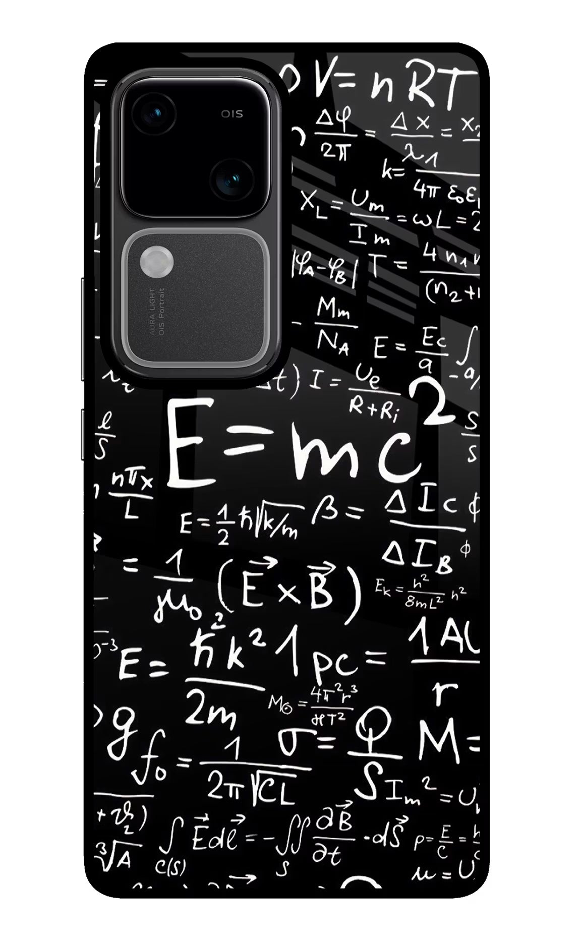 Physics Formula Vivo V30 5G Glass Case Back Cover by Casekaro