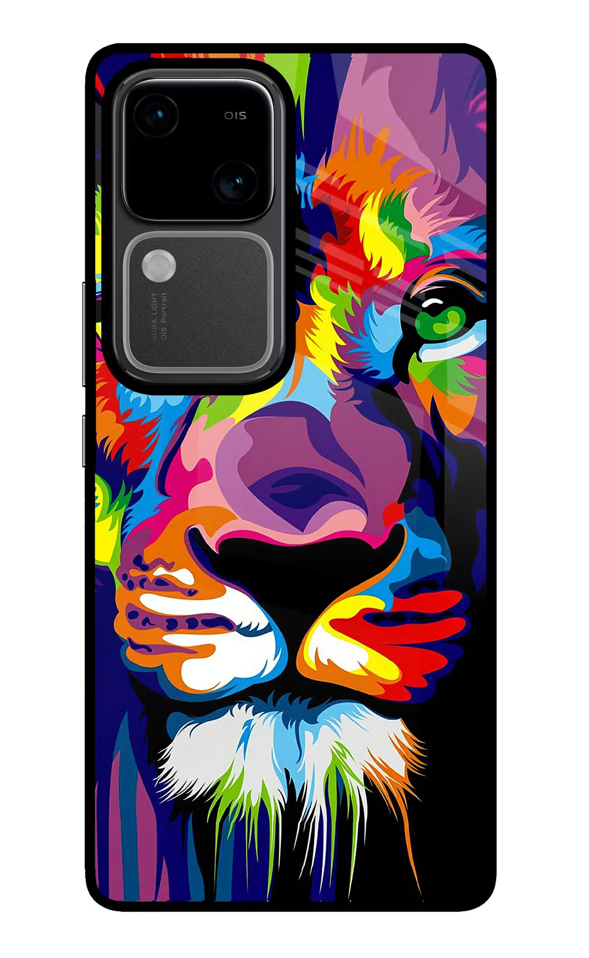 Lion Vivo V30 5G Glass Case Back Cover by Casekaro