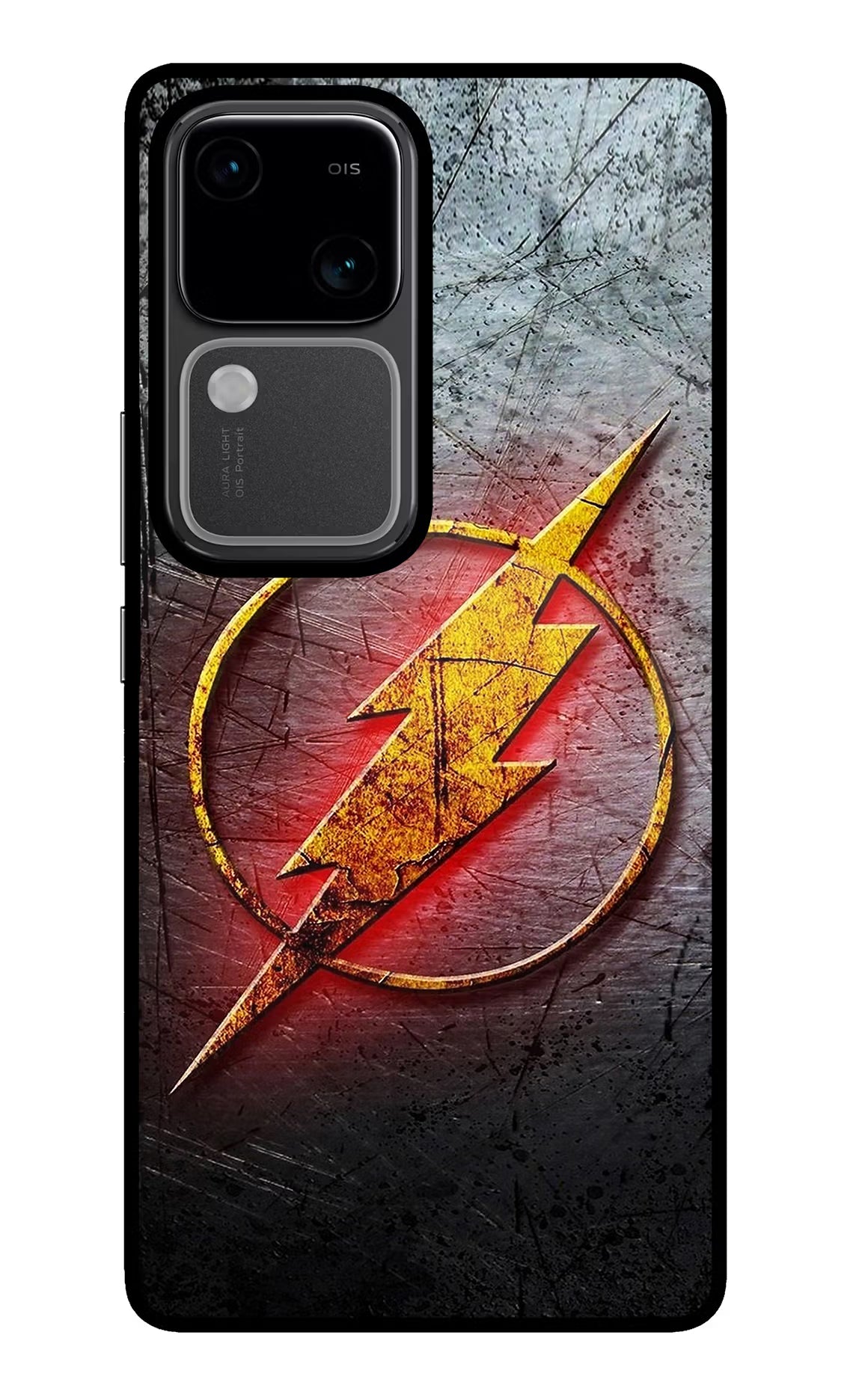 Flash Vivo V30 5G Glass Case Back Cover by Casekaro
