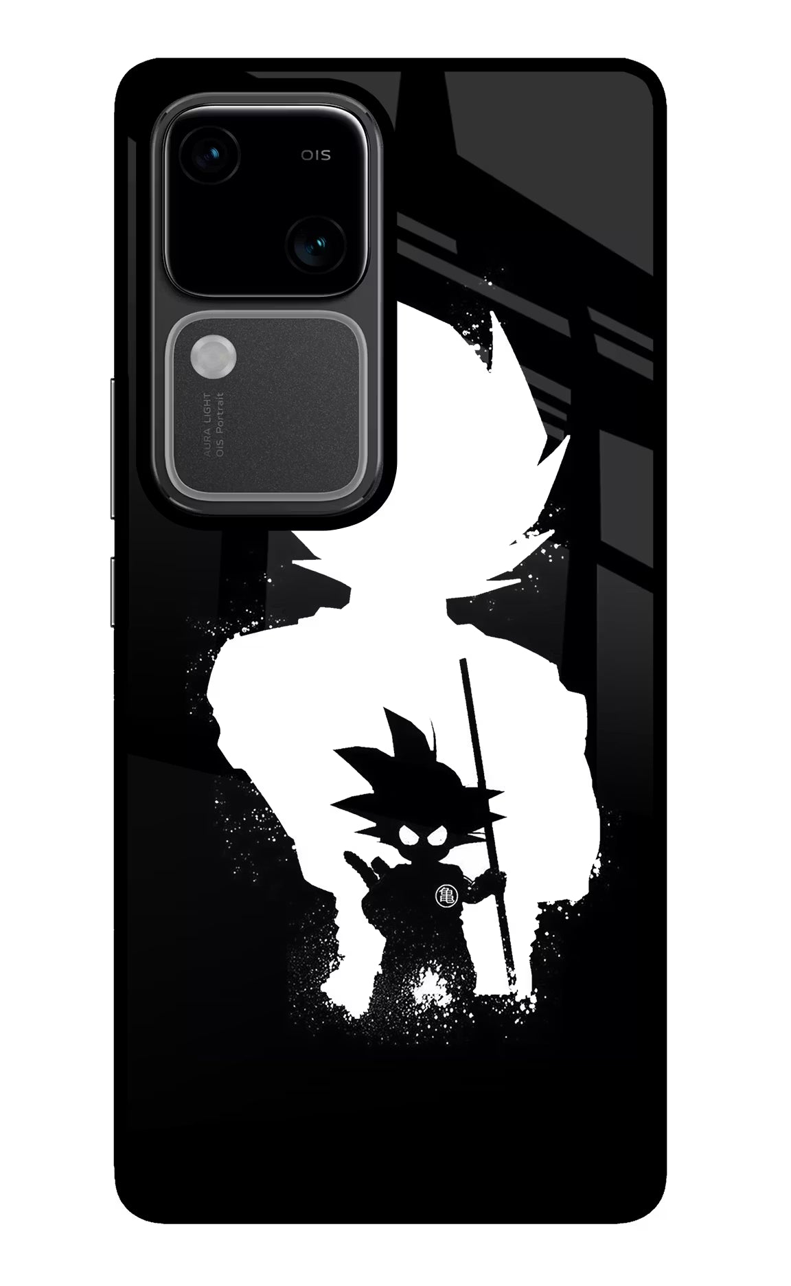 Goku Shadow Vivo V30 5G Glass Case