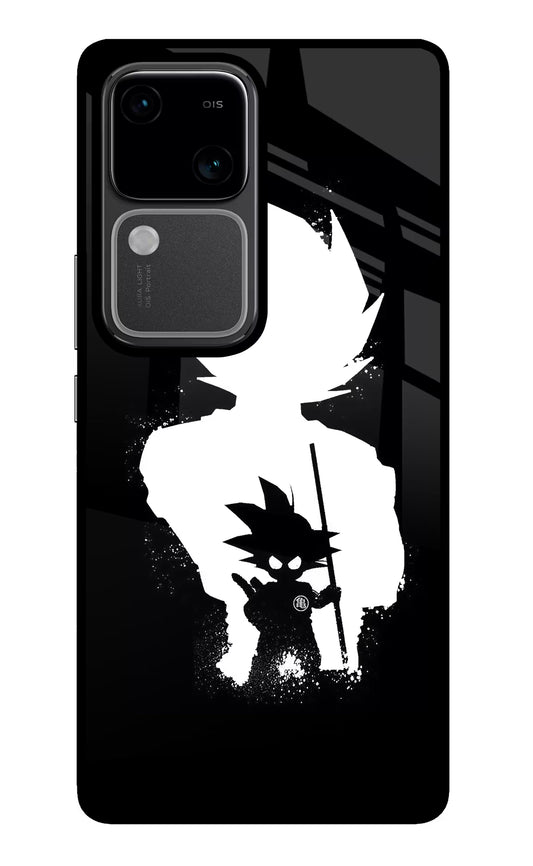 Goku Shadow Vivo V30 5G Glass Case