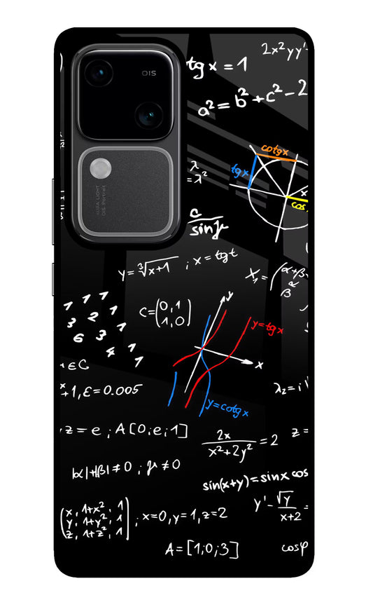 Mathematics Formula Vivo V30 5G Glass Case