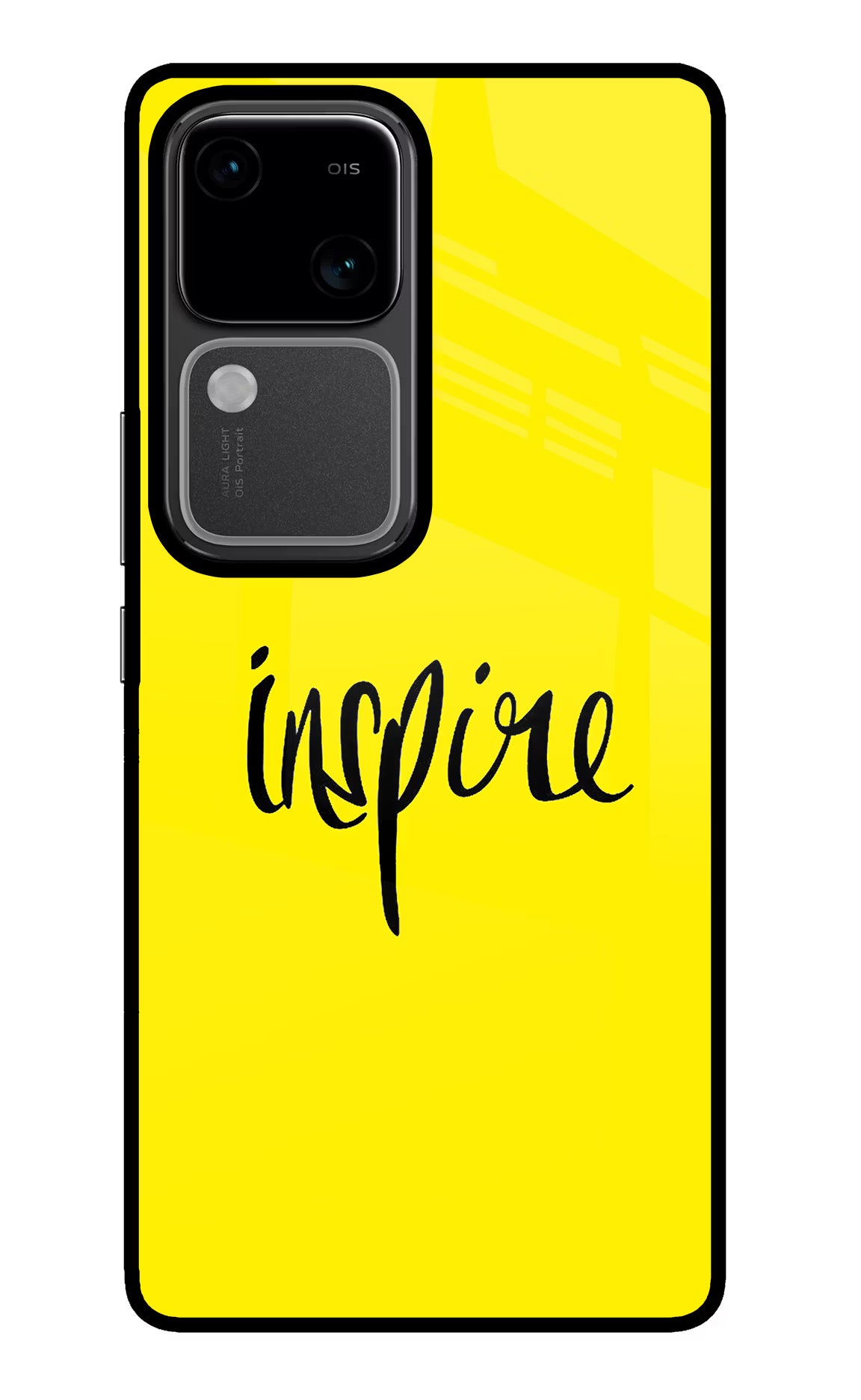 Inspire Vivo V30 5G Glass Case Back Cover by Casekaro