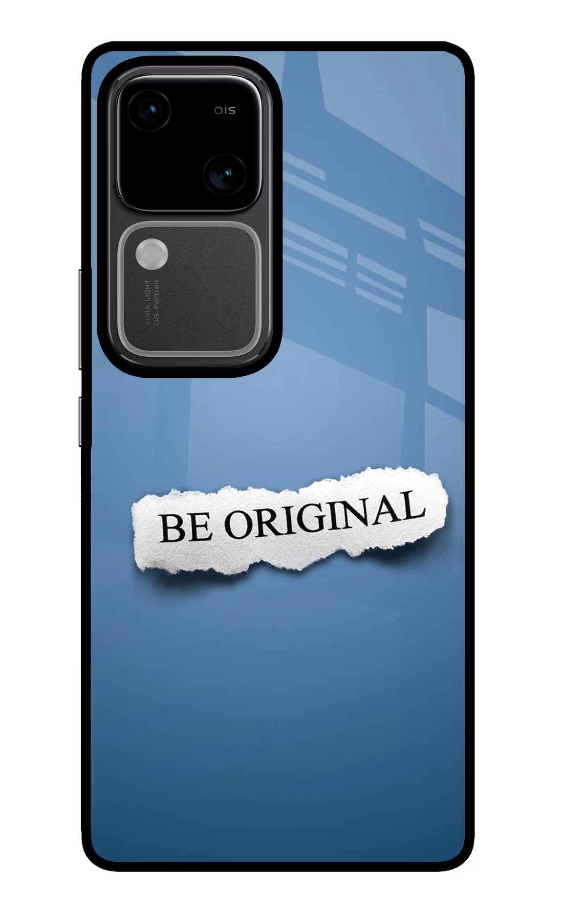Be Original Vivo V30 5G Glass Case Back Cover by Casekaro