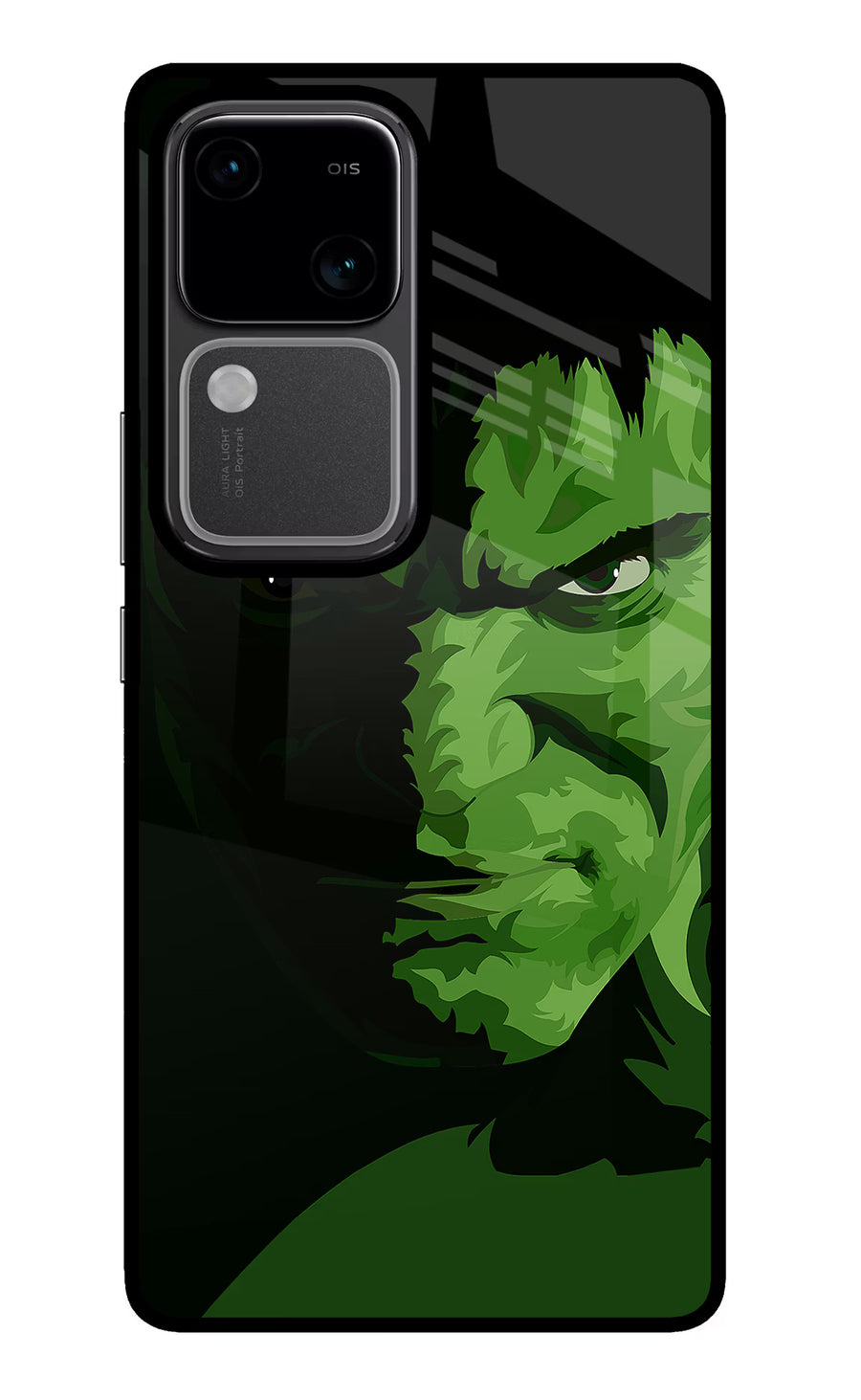 HULK Vivo V30 5G Back Cover, Glass case