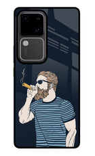 Smoking Vivo V30 5G Glass Case