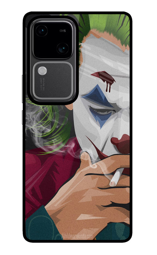 Joker Smoking Vivo V30 5G Glass Case